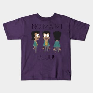 NO MAMI BLUU! Kids T-Shirt